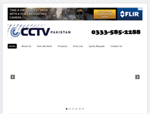Tablet Screenshot of cctv.com.pk